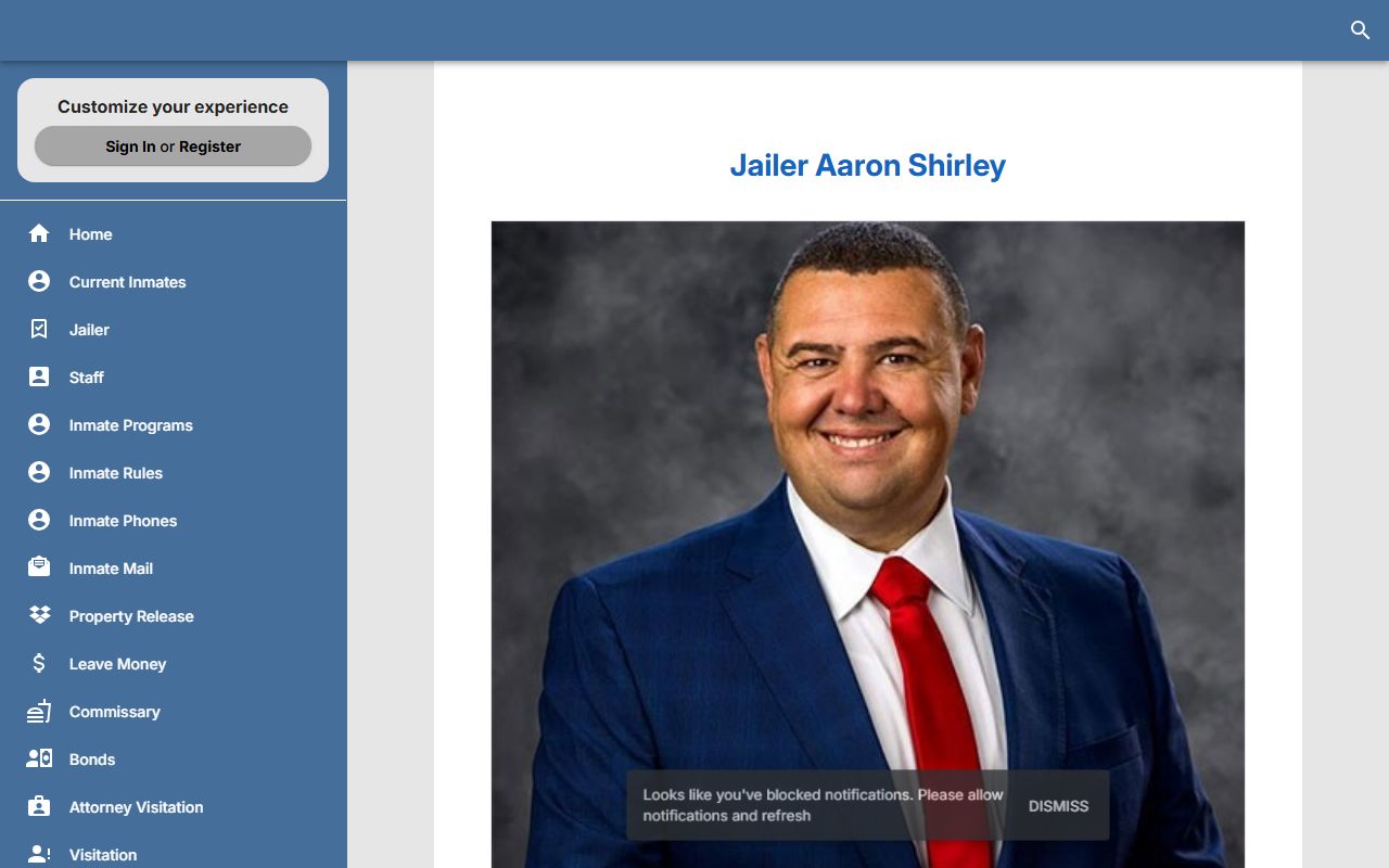 Barren County Detention Center jailer page for Metcalfe County jail records